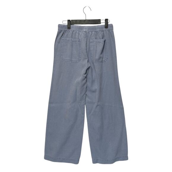 Splendid Angie Crop Wide Leg Pant NWT Women's Sz XS Light Blue Linen Breezy - Picture 3 of 9
